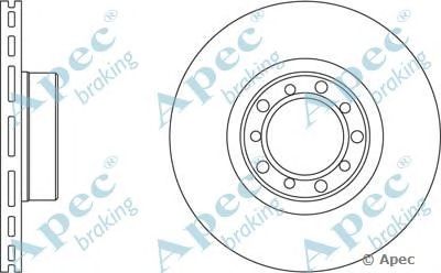 APEC BRAKING dsk954 -  Тормозной диск